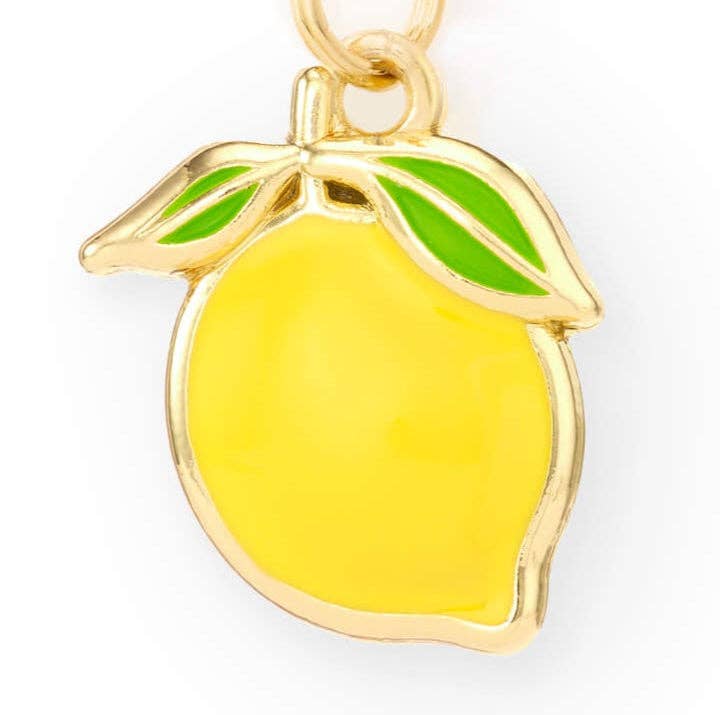 The Foggy Dog - Lemon Collar Charm: Charm Only