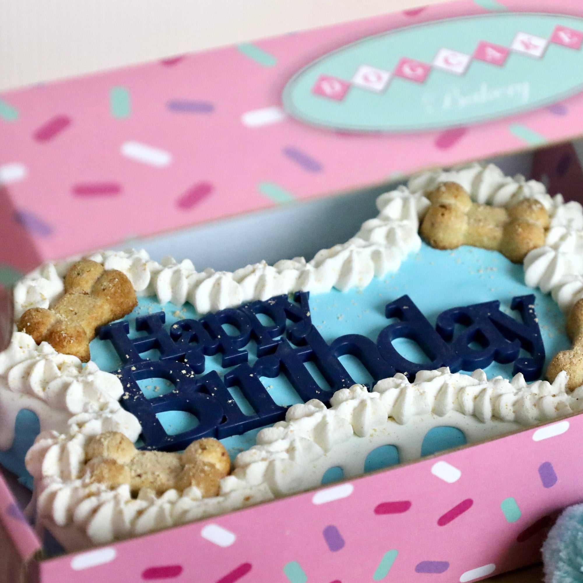 Dog Cake Bakery LLC - Dog Cake | Dog Birthday Cakes | Birthday | Bone Cake | Blue