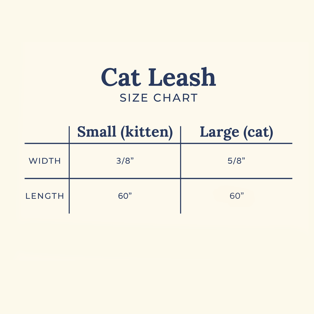 Lucy &amp; Co. - Take a Bow Cat Leash: L