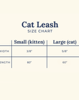 Lucy & Co. - Take a Bow Cat Leash: L