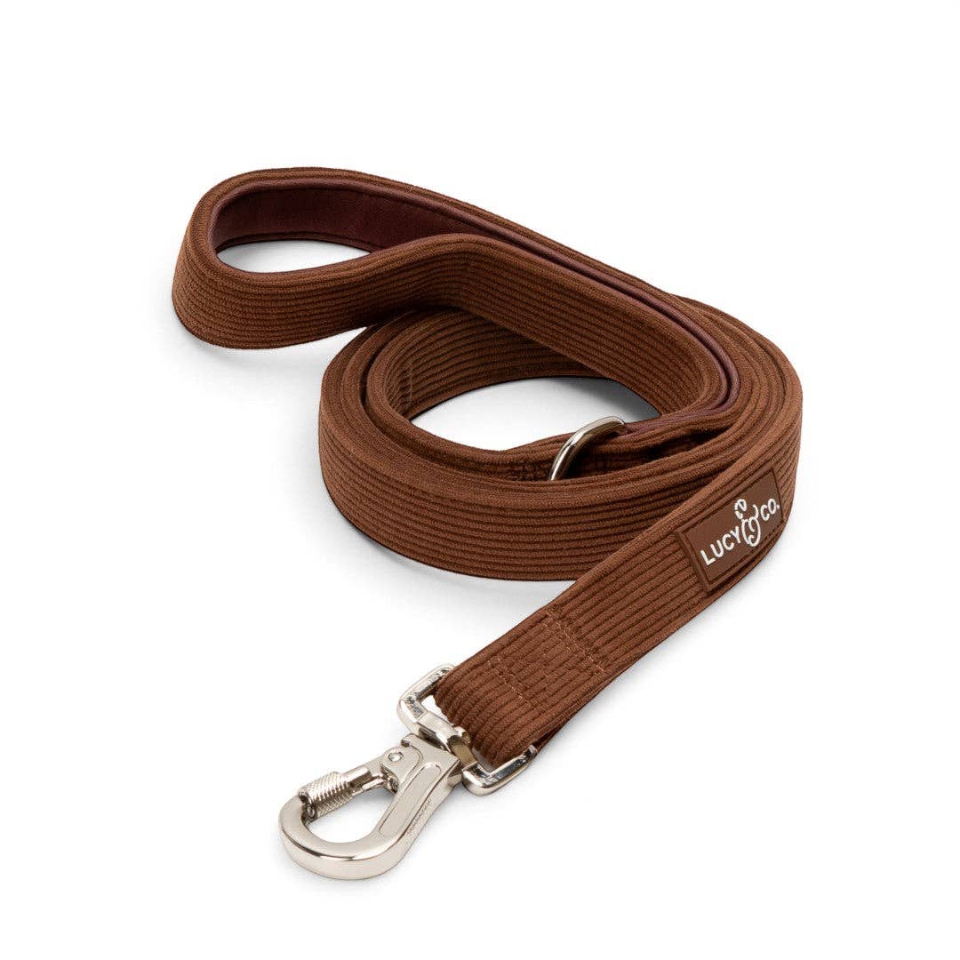 Lucy &amp; Co. - Woodland Wonder Corduroy Leash