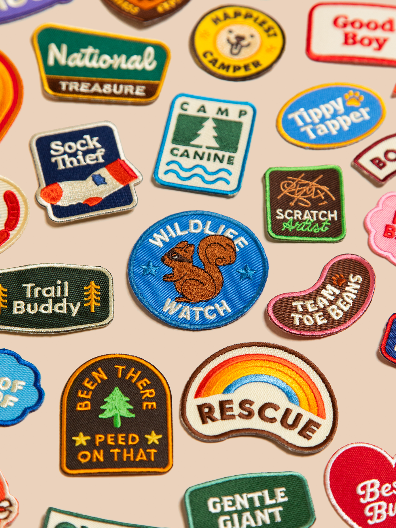 Scout's Honour Pty Ltd - Wildlife Watch iron-on patch for dogs and cats