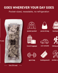 Max & Bella - Freeze-Dried Duck Breast Treats for Dogs & Cats — Single Ingredient, Grab-and-Go Packs: 10-PACK