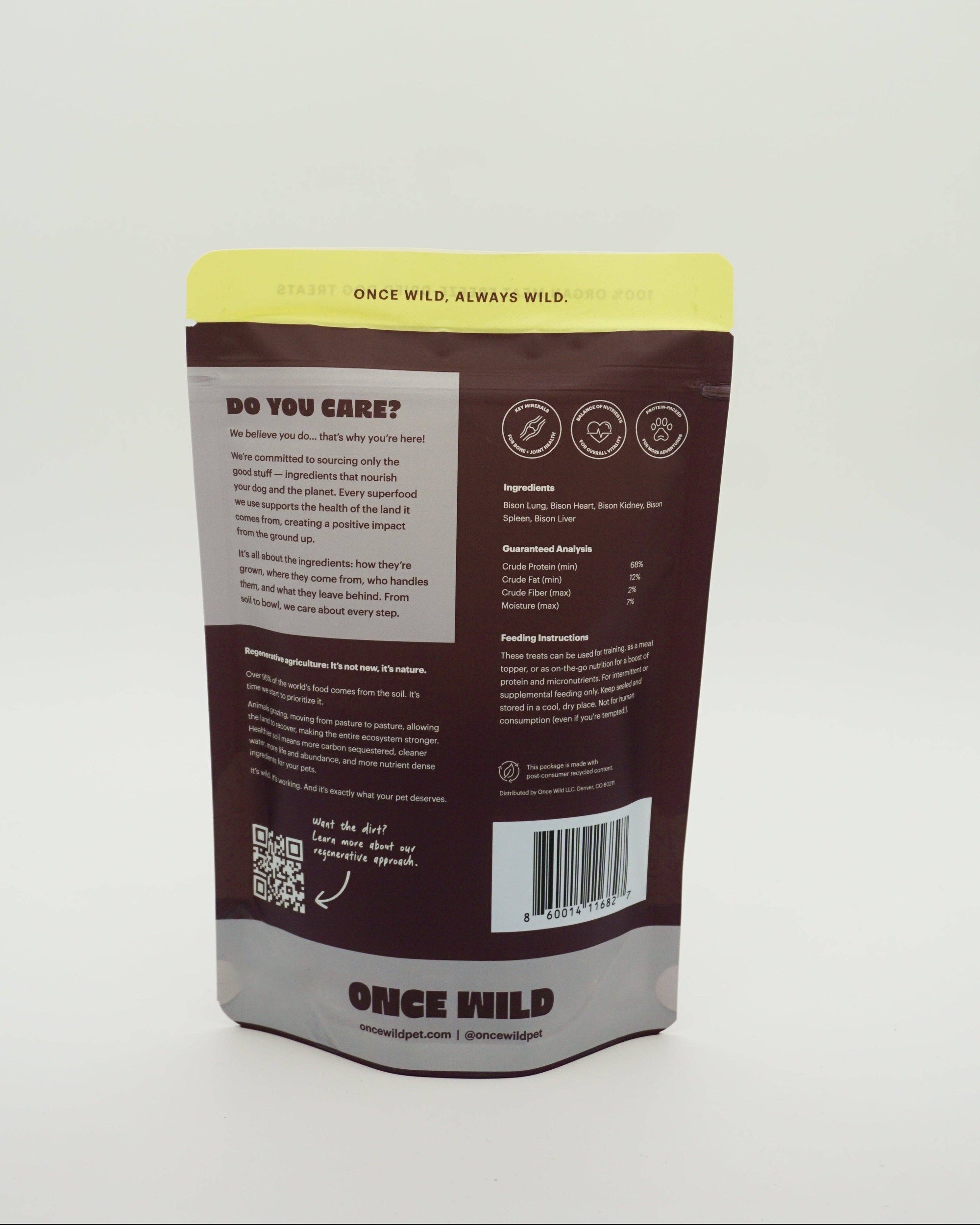 Once Wild - Bison Organ Blend Treats