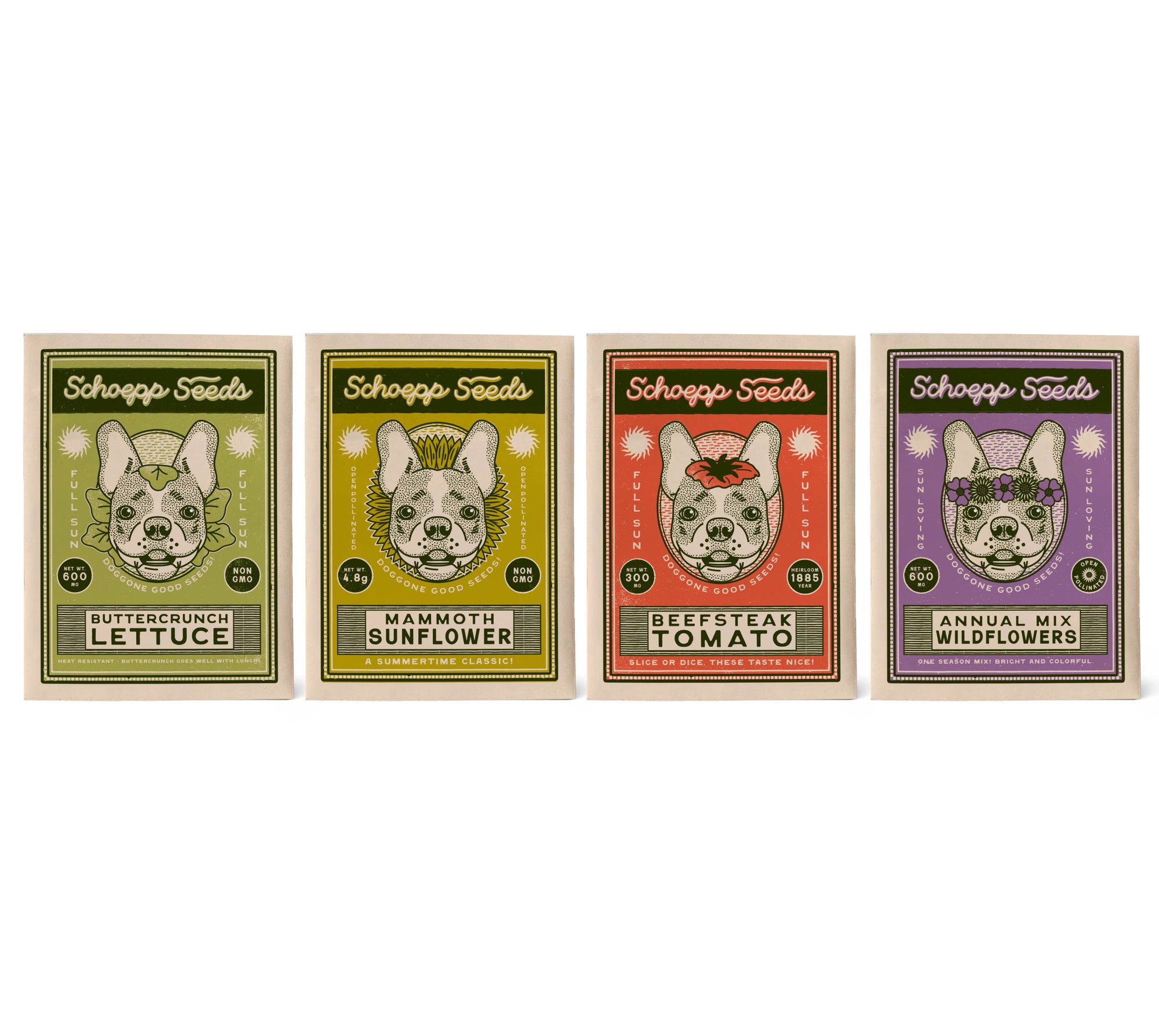 Schoepp Seeds - Schoepp Seeds (Dog Gone Good Seeds Line): Lettuce
