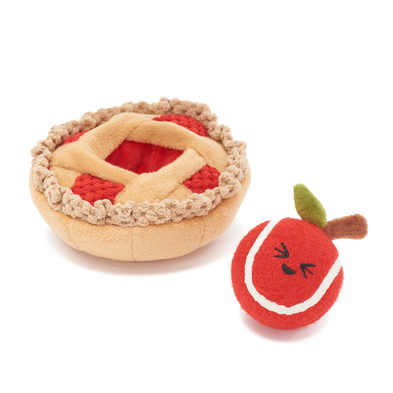Pet Palette Distribution - BARK Apple of My Pie Plush Dog Toy