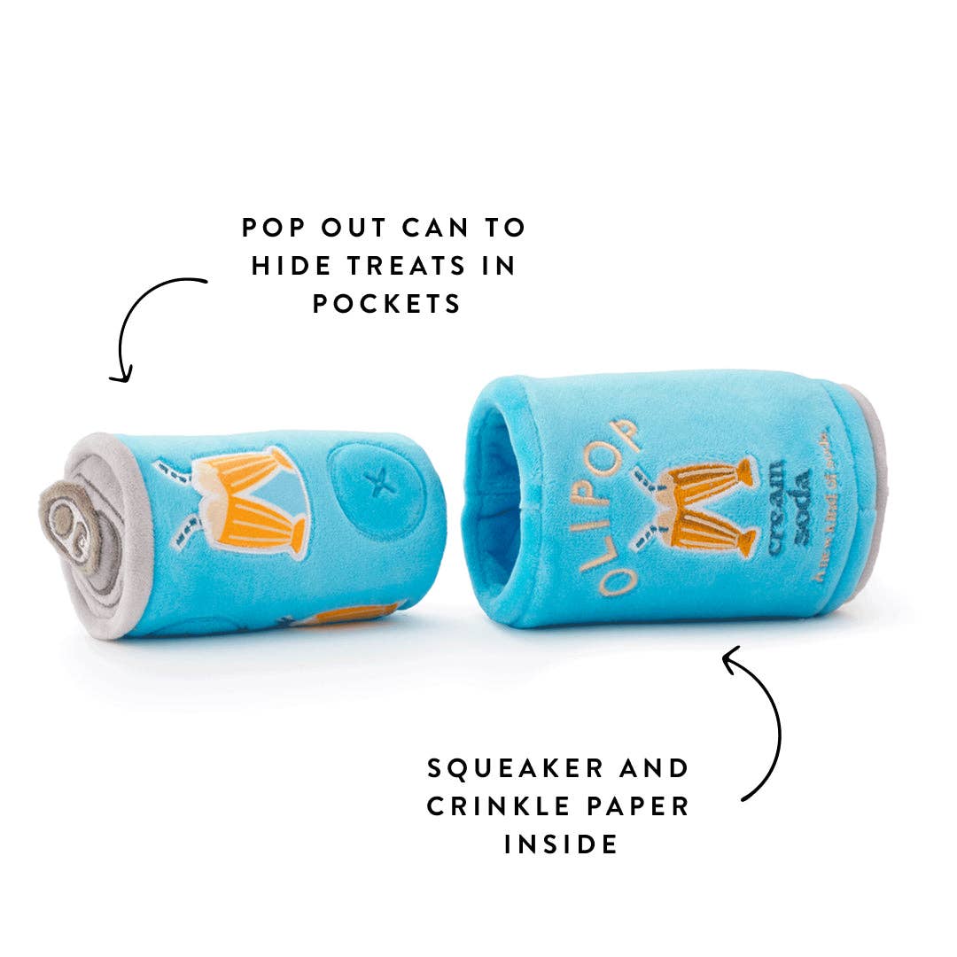 The Foggy Dog - OLIPOP x TFD Cream Soda Interactive Snuffle Dog Toy