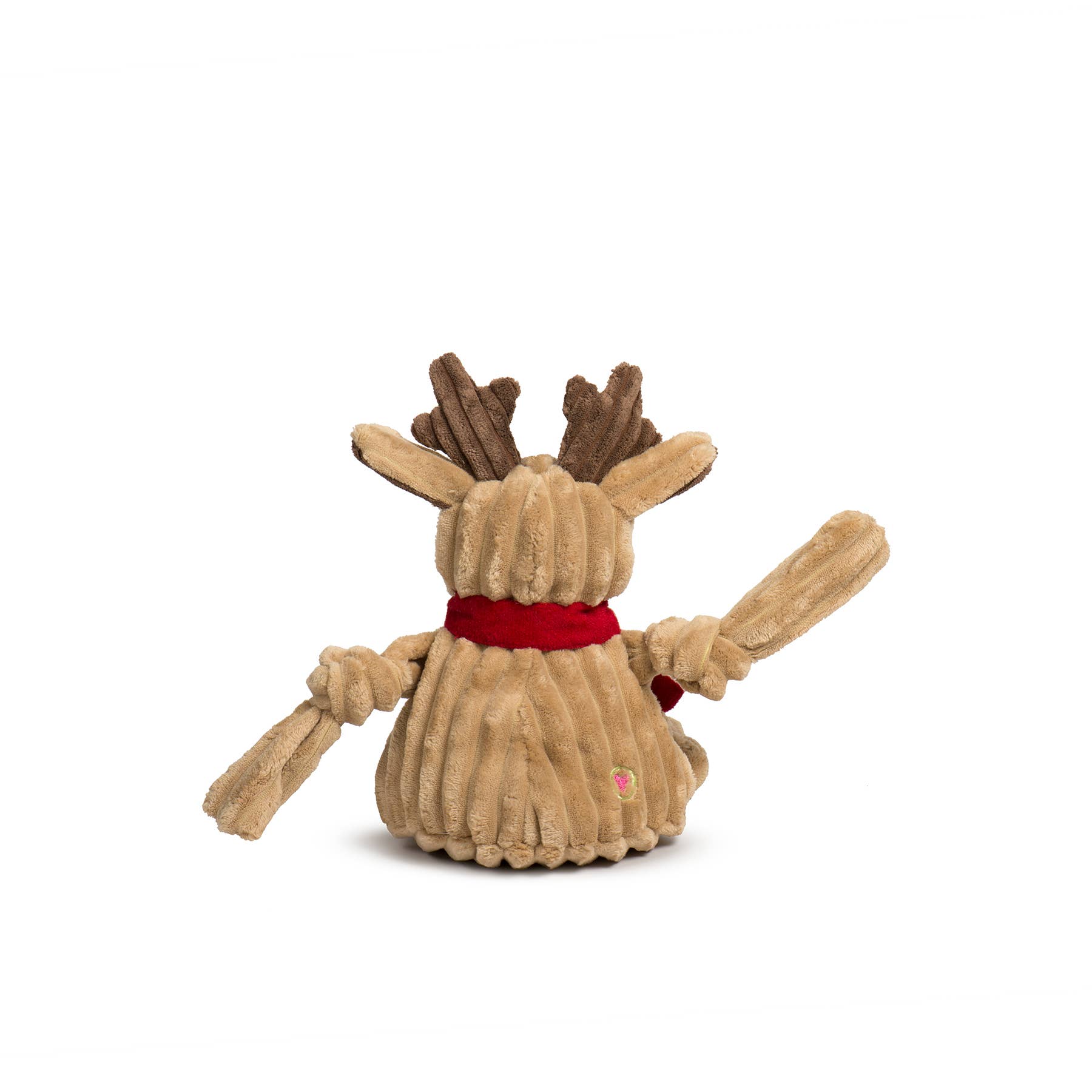 HuggleGroup - Rudy Reindeer Knottie® Durable Plush Dog Toy: Small