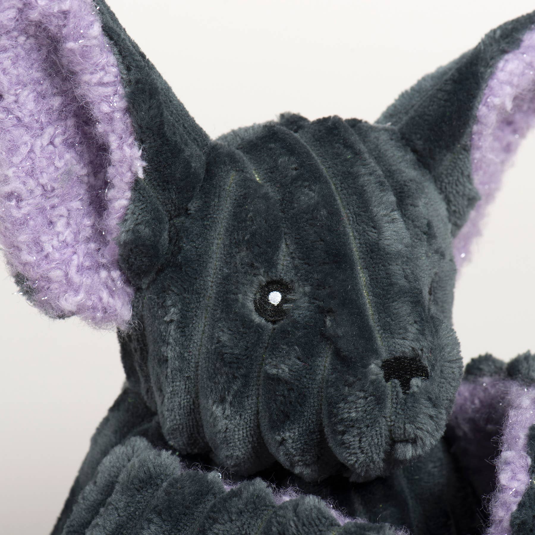 HuggleGroup - Halloween Collection Baxter Bat Plush Dog Toy: Small