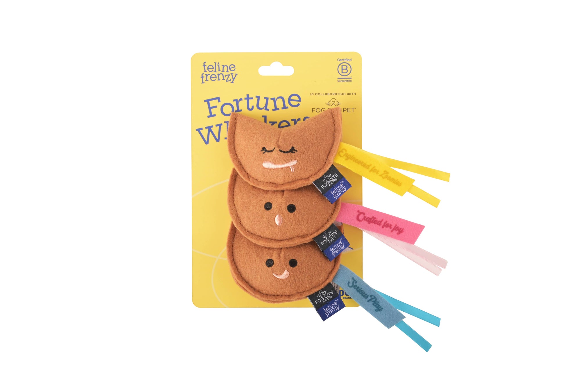 Play Pet Brands - Fog City Pet x Feline Frenzy - Fortune Whiskers