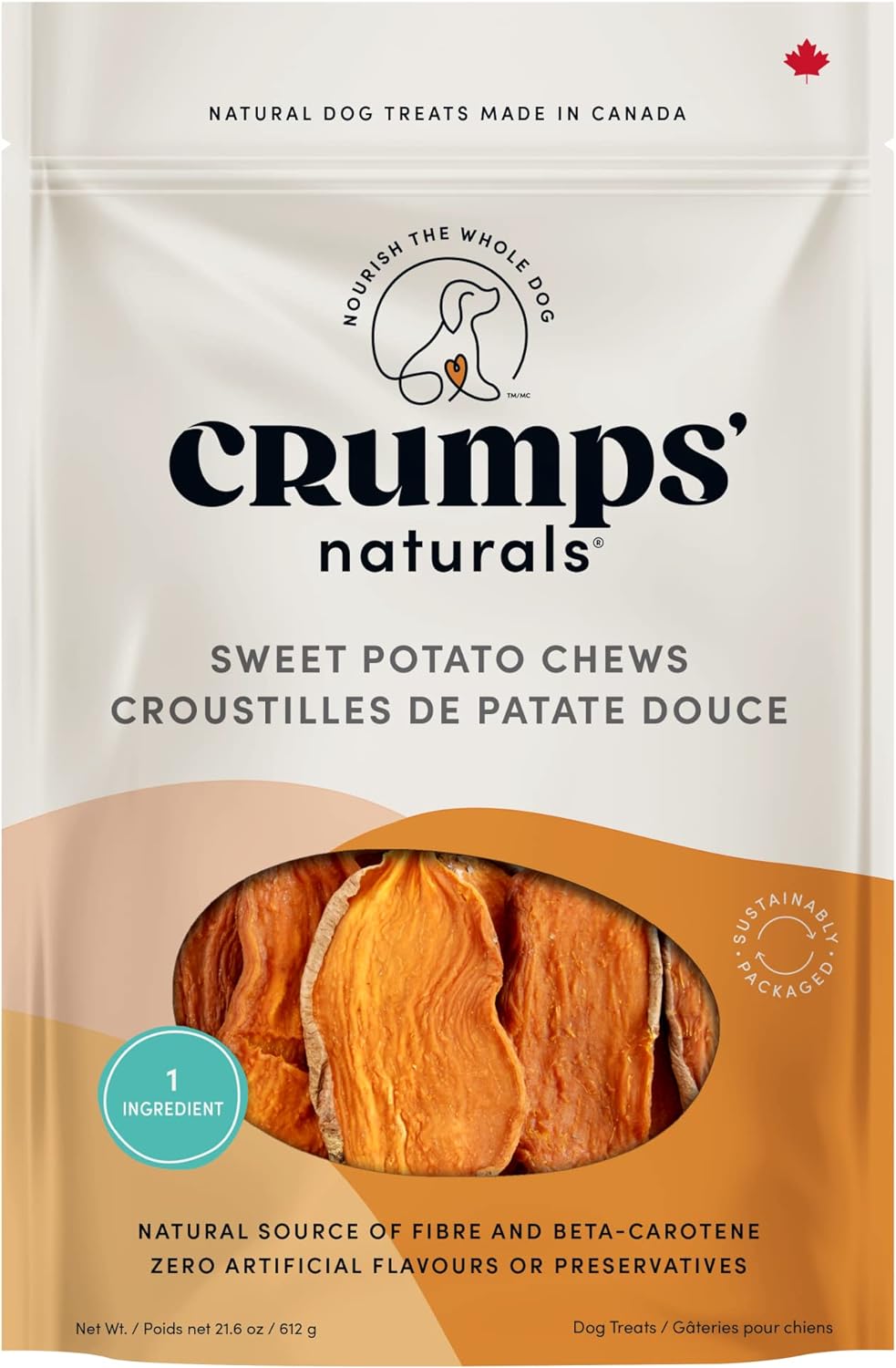 Crumps Naturals Sweet Potato Chew