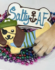 Lucky Biscuit Pet Bakery - Pirate Salty AF Bone : Salty AF
