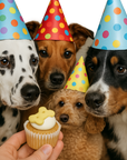 Wagging Dog Bakery - Puppin Happy Birthday 6 Pack Tray