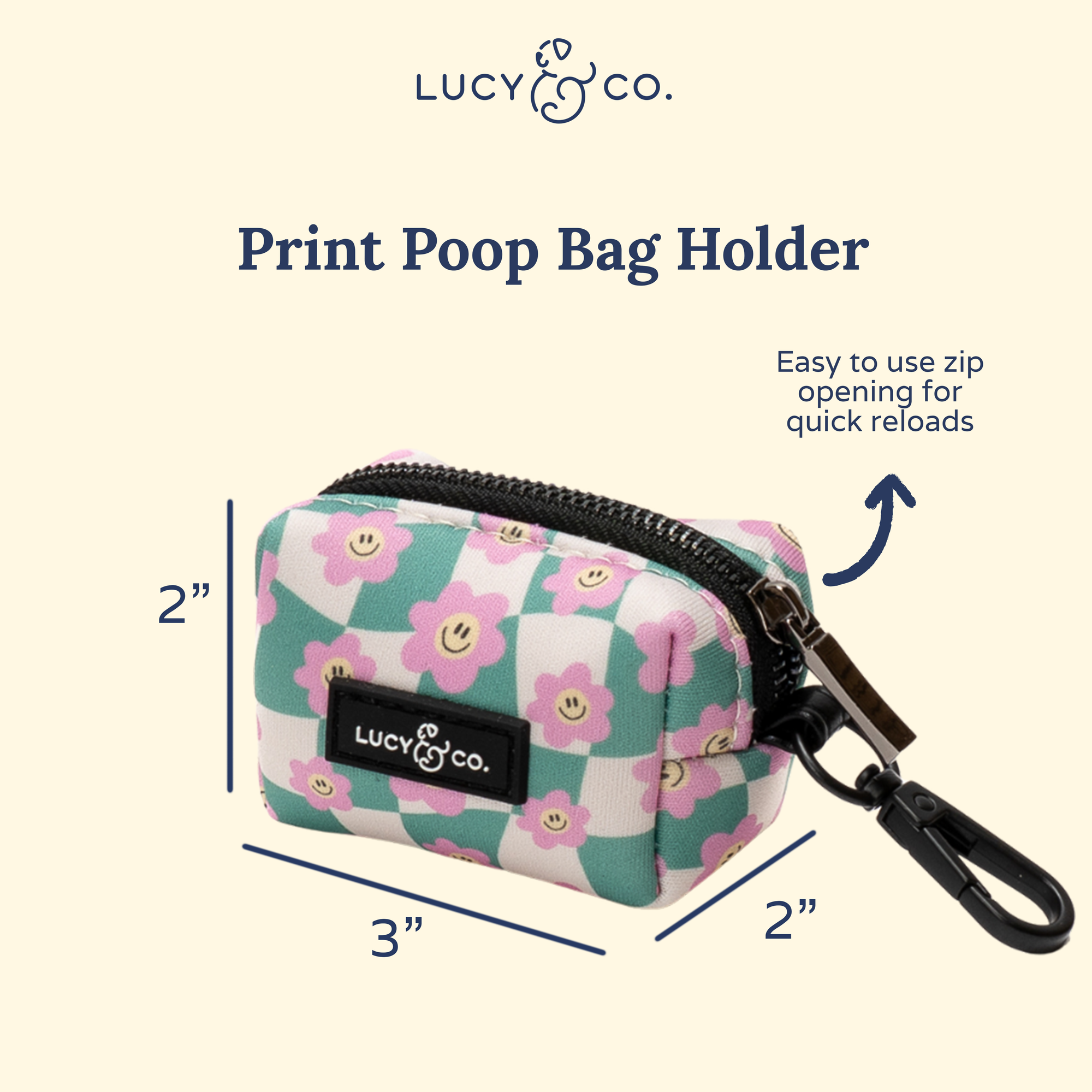 Lucy &amp; Co. - Just Chill Poop Bag Holder: Default Title