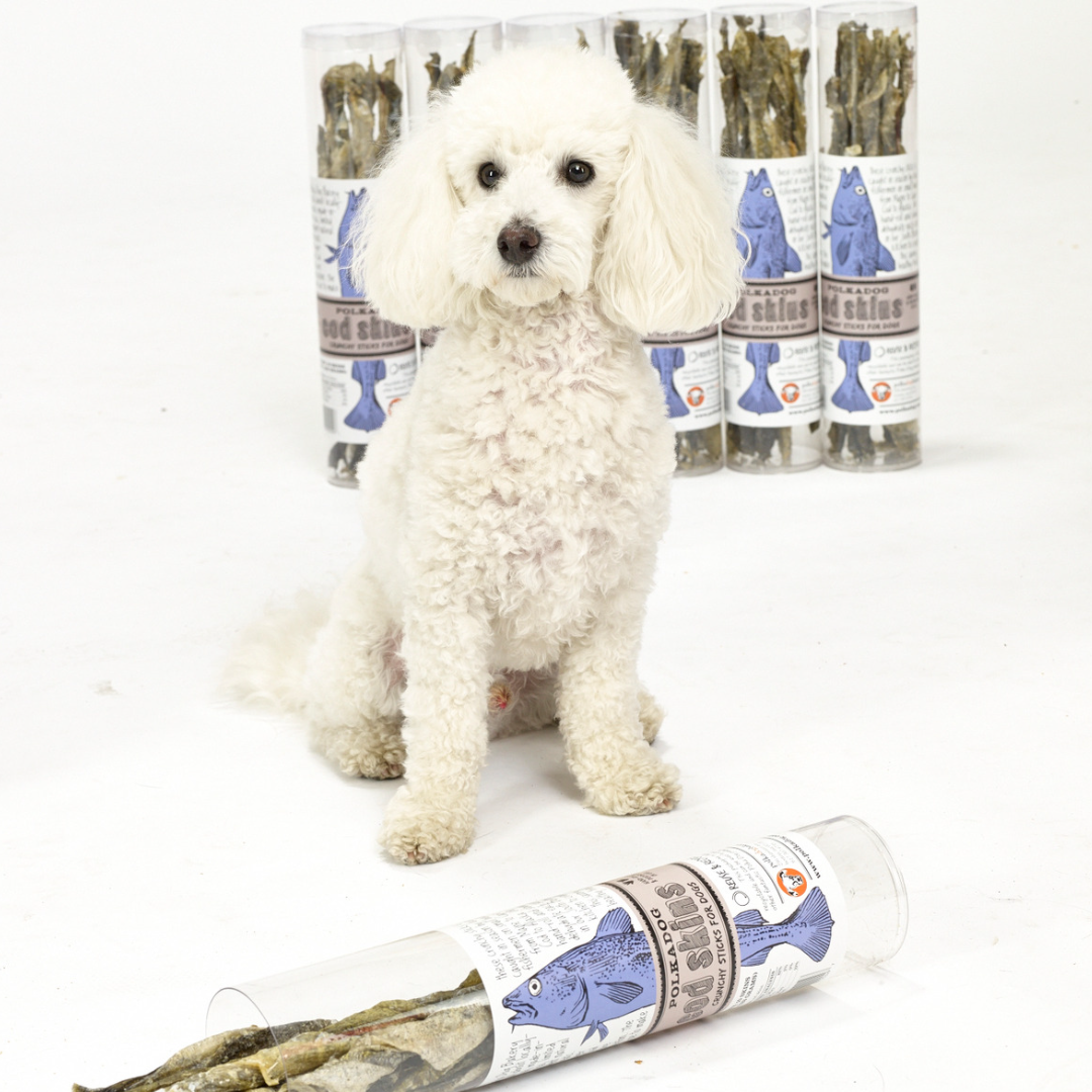 Cod Skins - 4.7oz Tube - Dog &amp; Cat Treats