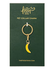 The Foggy Dog - Banana Collar Charm: Charm Only