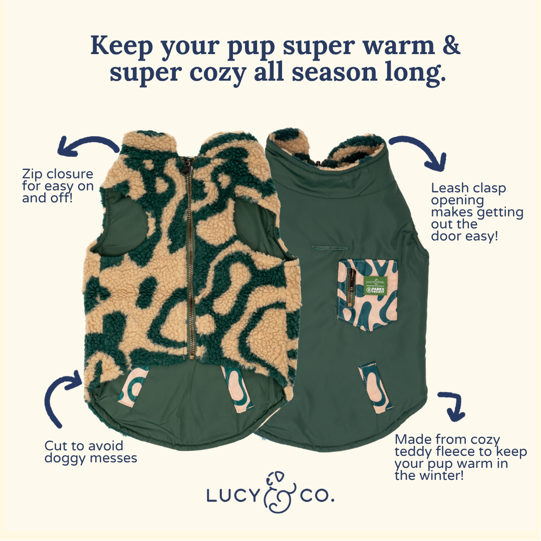Lucy &amp; Co. - Geyser Reversible Teddy Vest