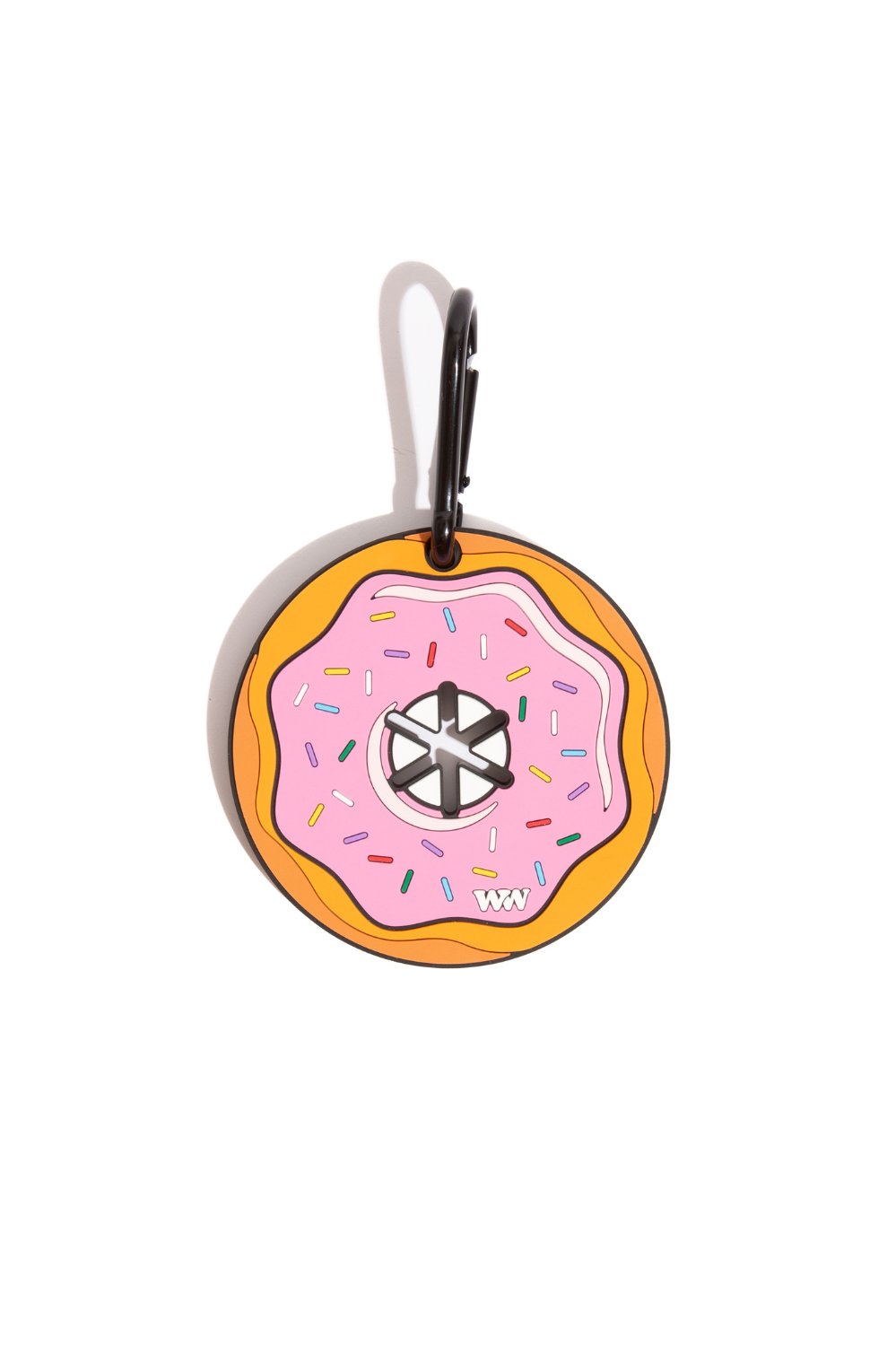 Woof &amp; Wonder - Pink Sprinkle Donut Poopy Loop® Used Dog Waste Bag Holder