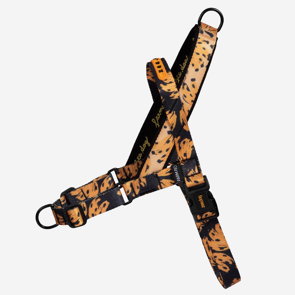 Zee.Dog - Bossa Banana | SofterWalk Harness: Large