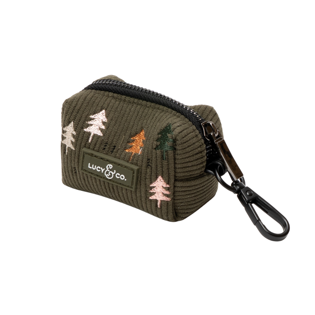 Lucy &amp; Co. - Take a Hike Corduroy Poop Bag Holder