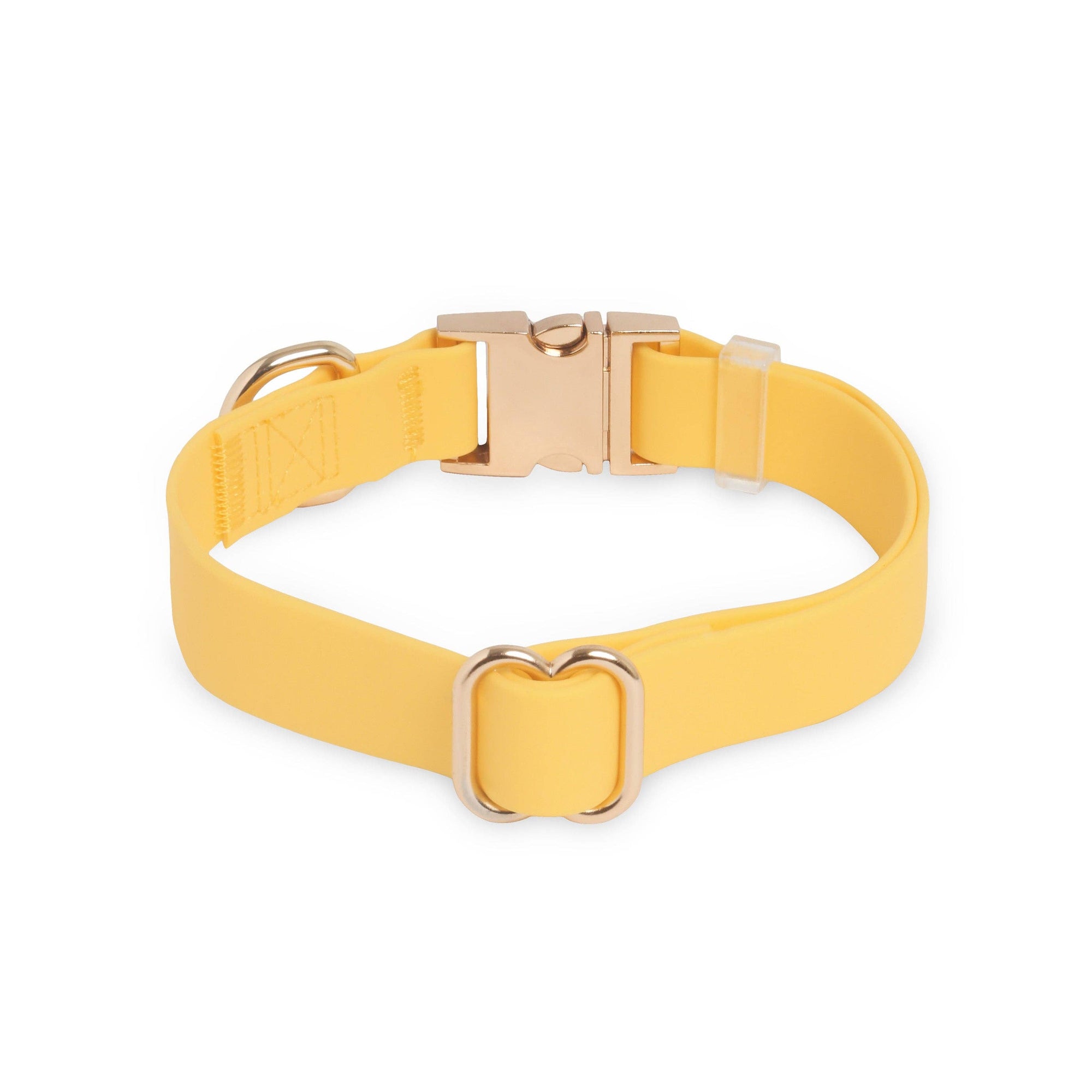 Sunny Tails Dandelion Yellow Waterproof Dog Collar