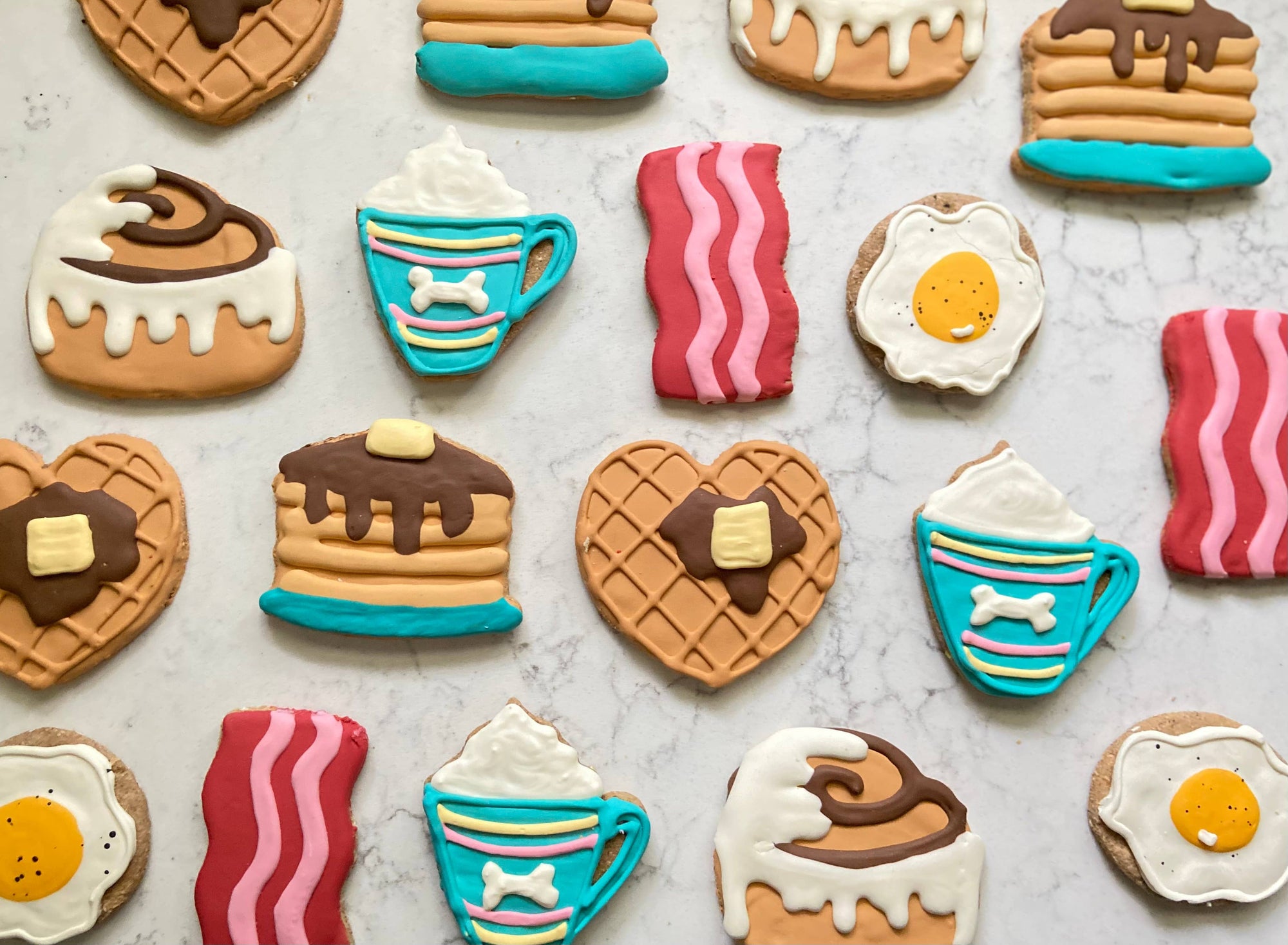 Lucky Biscuit Pet Bakery - Breakfast Menu: Cinnamon Roll Cookie