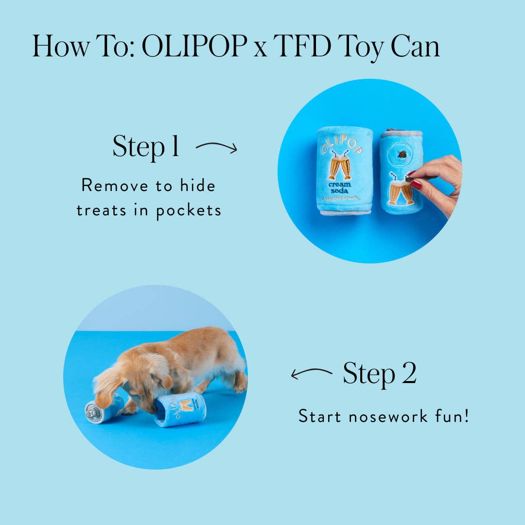 The Foggy Dog - OLIPOP x TFD Classic Grape Interactive Snuffle Dog Toy