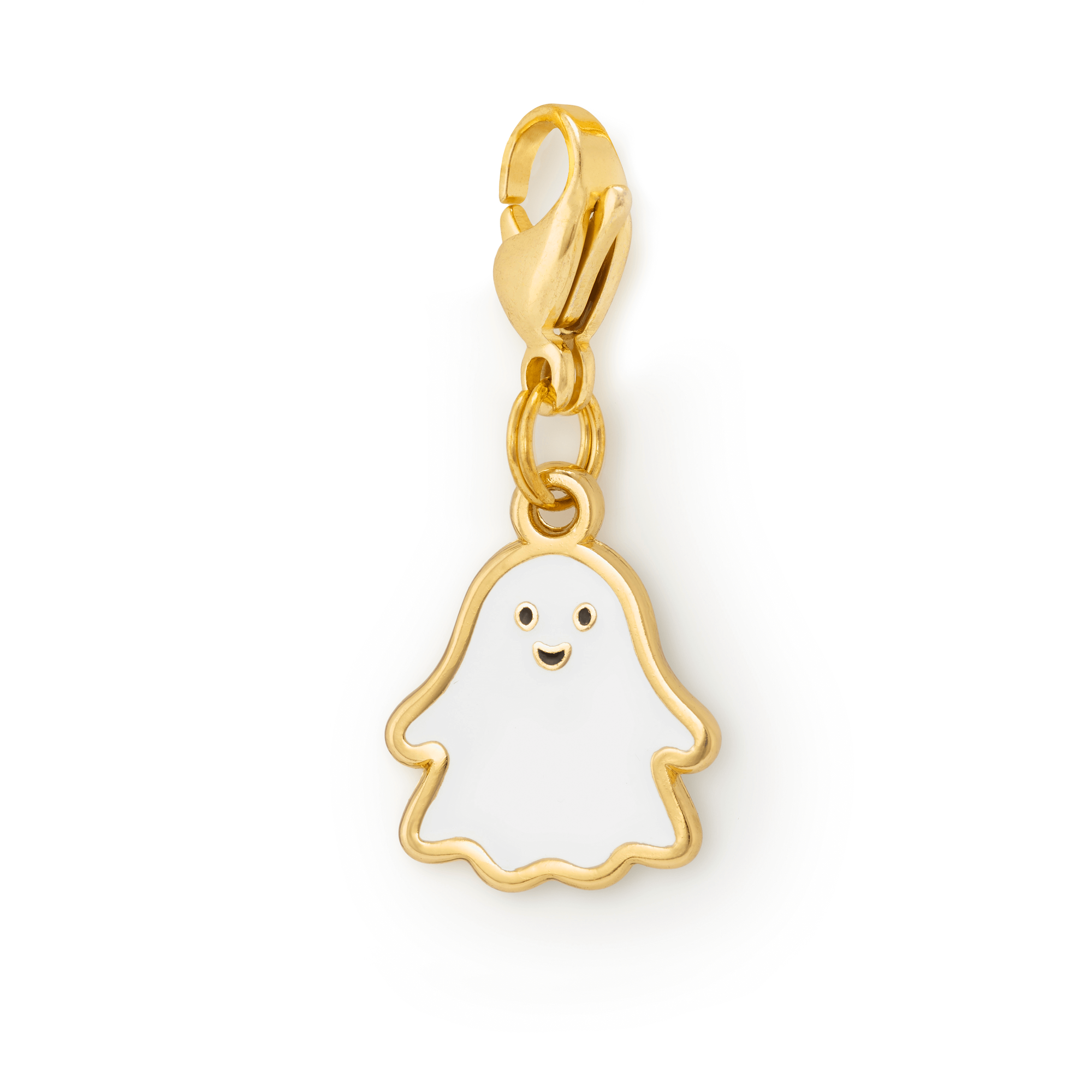 The Foggy Dog - Glow-in-the-Dark Ghost Collar Charm: Charm Only