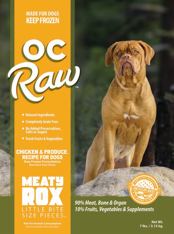 OC Raw Frozen Chicken &amp; Produce