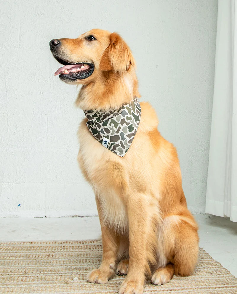 Dog Bandana Co. Duck &amp; Camo Reversible Dog Bandana