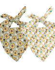 Dog Bandana Co. Squirrel Patrol & Pup Cup Reversible Dog Bandana