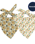 Dog Bandana Co. Squirrel Patrol & Pup Cup Reversible Dog Bandana