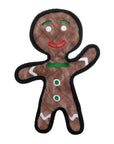 Tuffy Dog Toys - VIP Products - Tuffy Gingerbread Man - Christmas, Durable, Squeaky Dog Toy