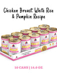 Weruva Functions Awesome Belly Chicken Breast, White Rice & Pumpkin Recipe