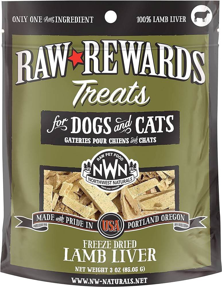 Northwest Naturals Raw Rewards - Lamb Liver