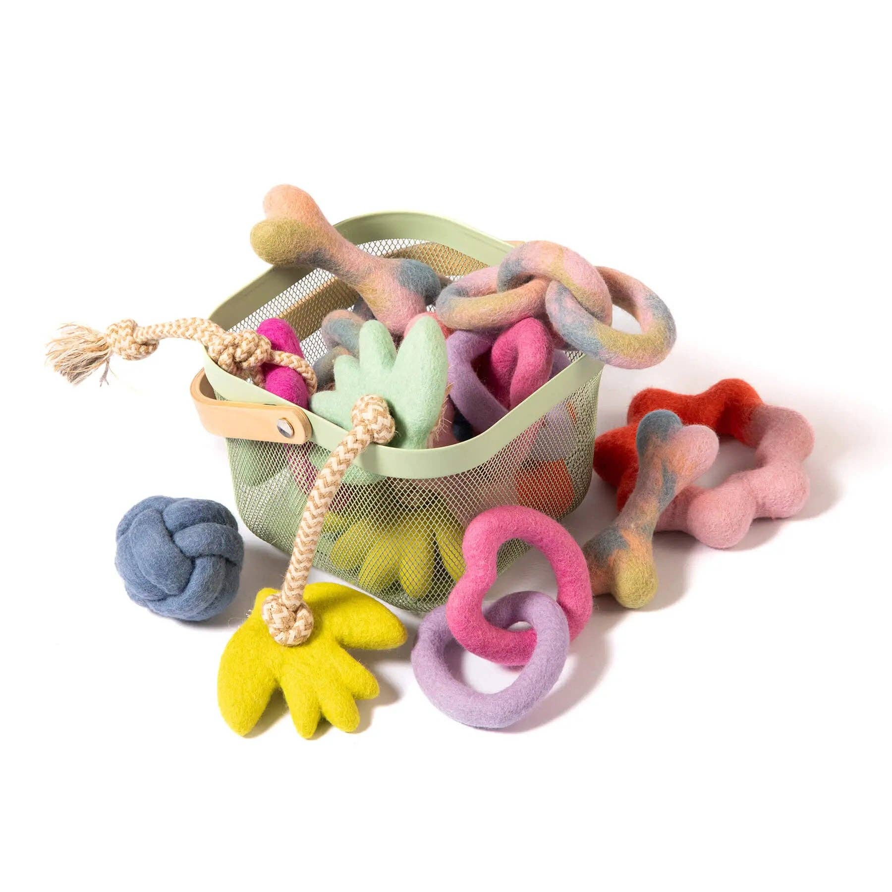 Awoo - Pullin' Posies Felt Wool Toy