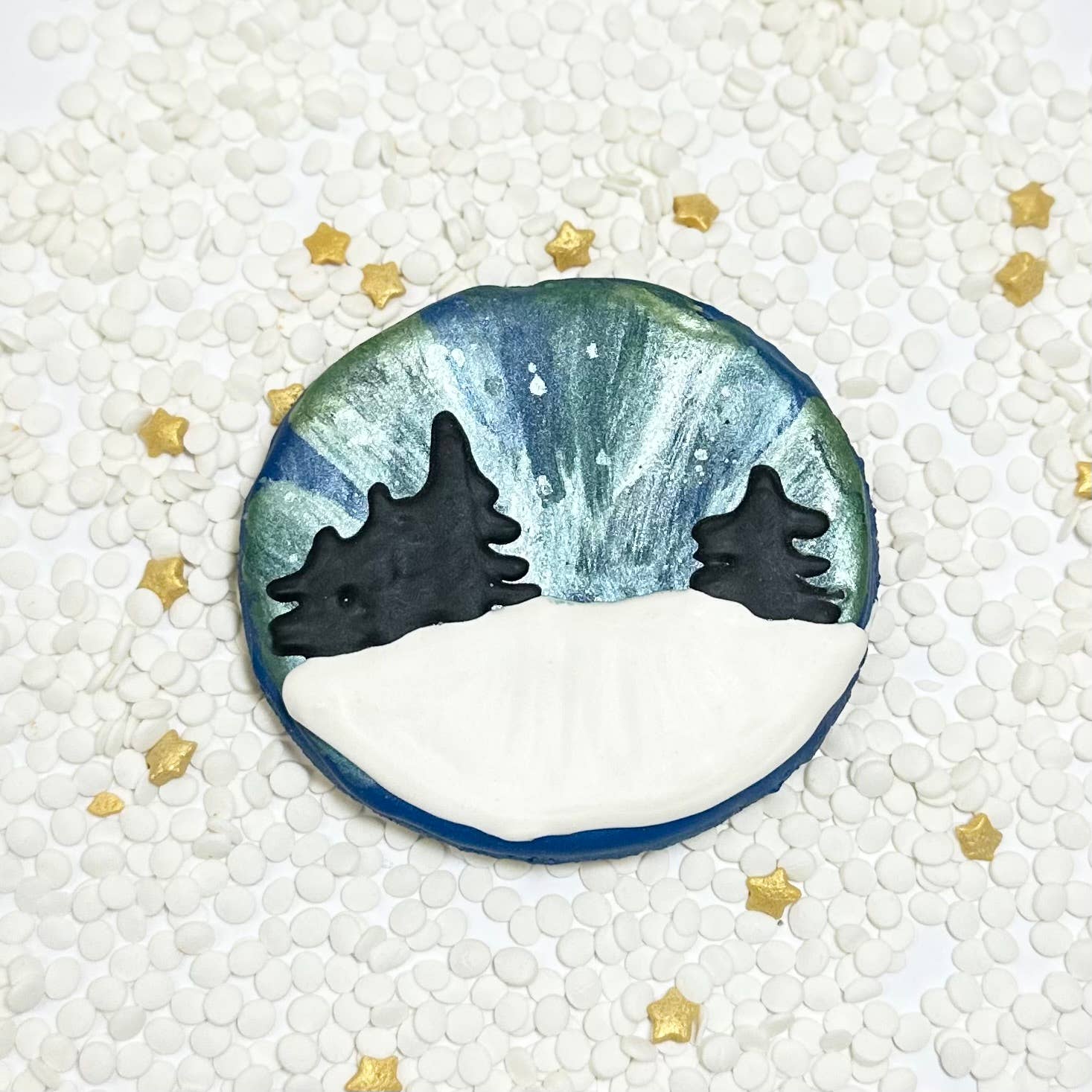 Lucky Biscuit Pet Bakery - Winter Wonders Cookie Collection : Snowflake