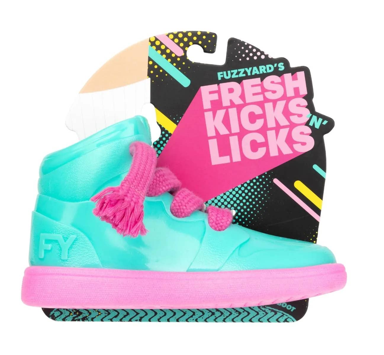 FuzzYard Fresh Kicks N&#39; Licks Dog Chew Toy