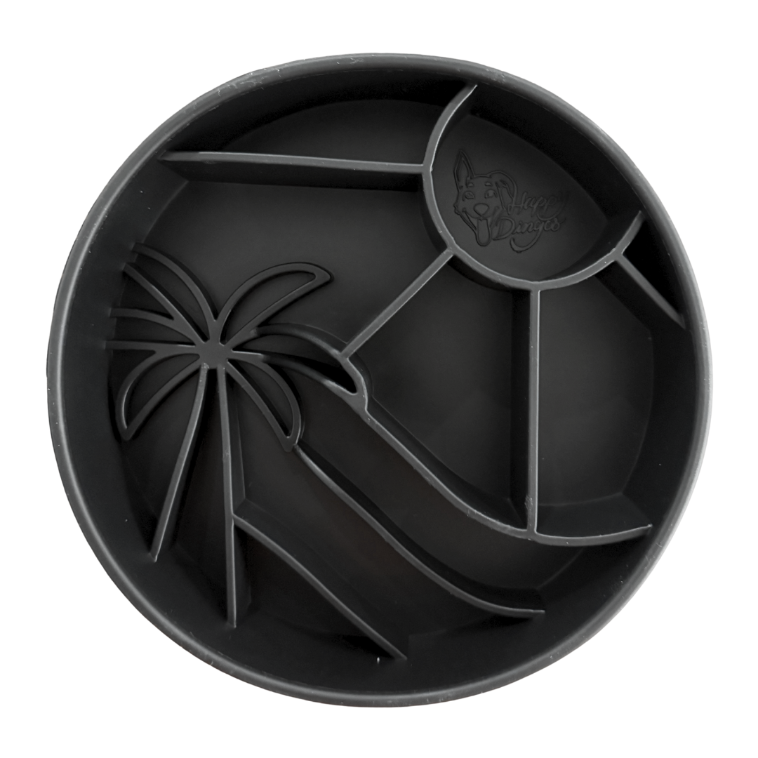Happy Dingos - Loco Coco Interactive Slow Feeder Bowl : Sunset