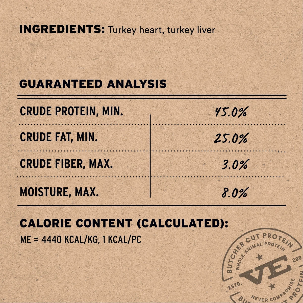 Vital Essentials Freeze-Dried Turkey Giblets
