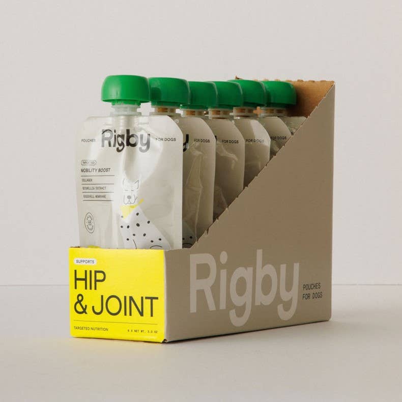 Rigby - Rigby Targeted Dog Treats, Hip &amp; Joint Lickable Pouch