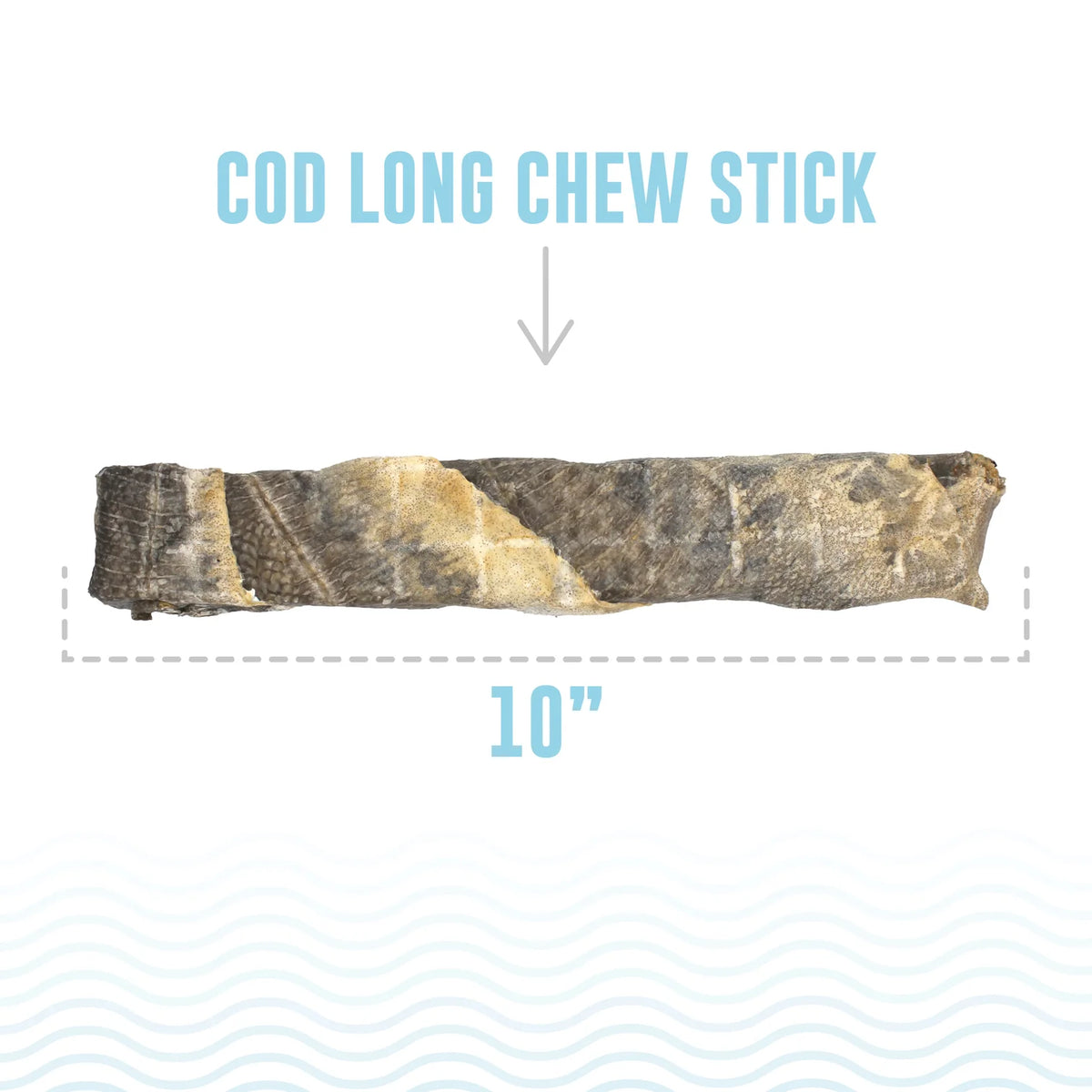 Icelandic 10" Wrapped Cod Skin
