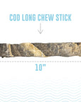 Icelandic 10" Wrapped Cod Skin