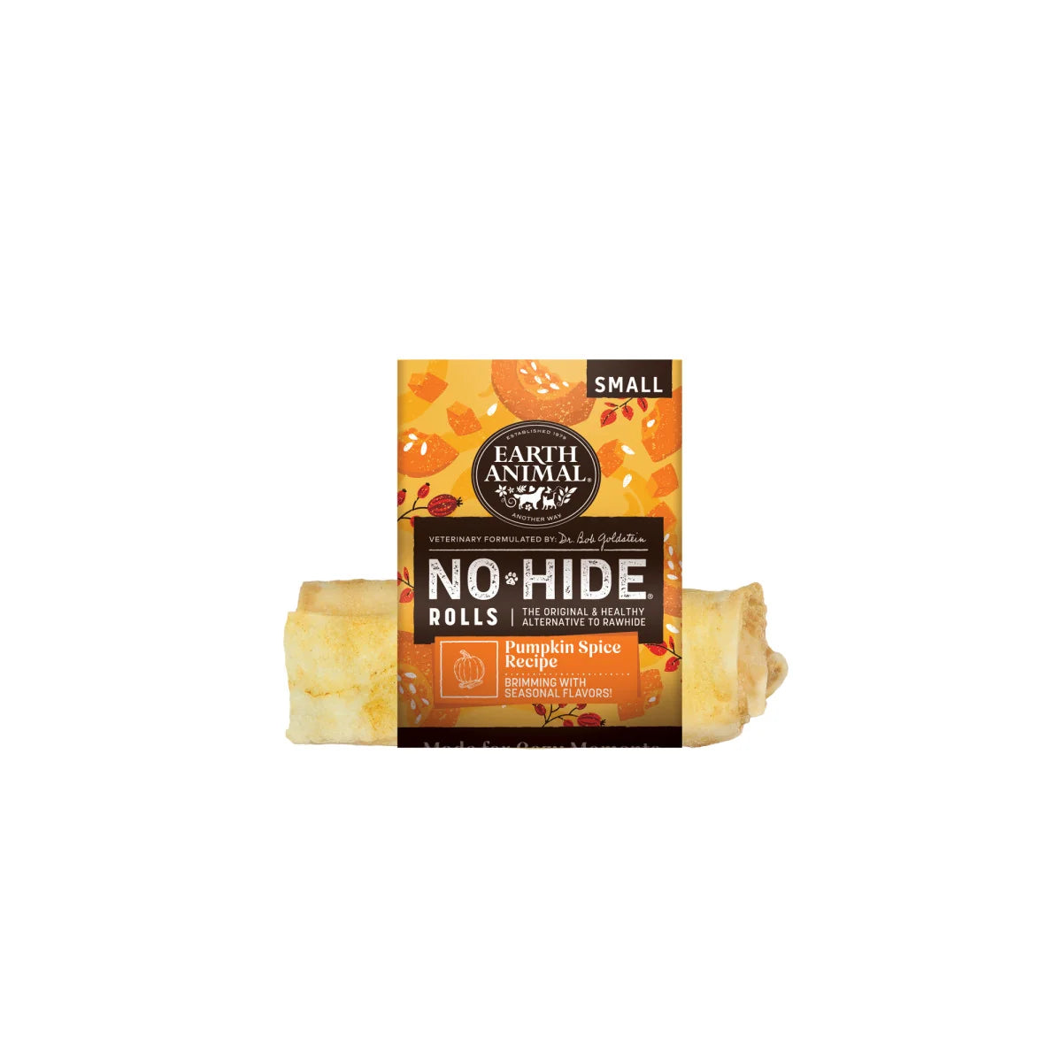 Earth Animal Pumpkin Spice No-Hide Chews