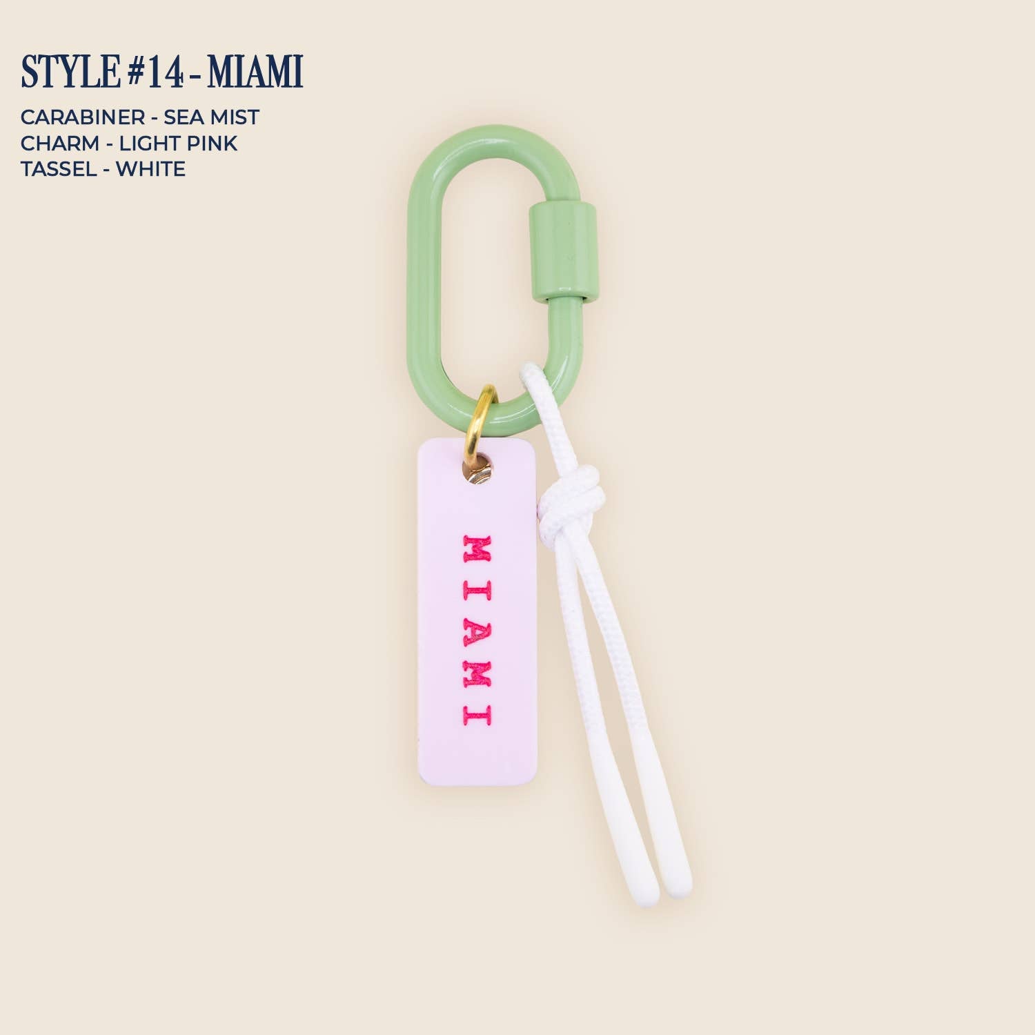Freshwater Curated Goods™ - Custom Your City Bag Charm: Style 
