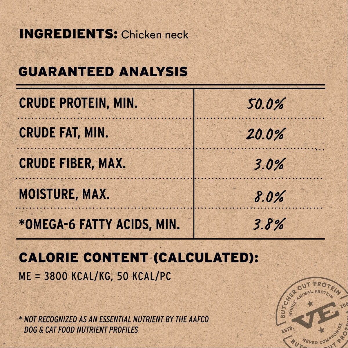 Vital Essentials Raw Bar - Freeze Dried Chicken Necks