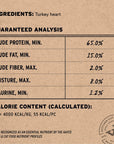 Vital Essentials Raw Bar - Freeze Dried Turkey Hearts