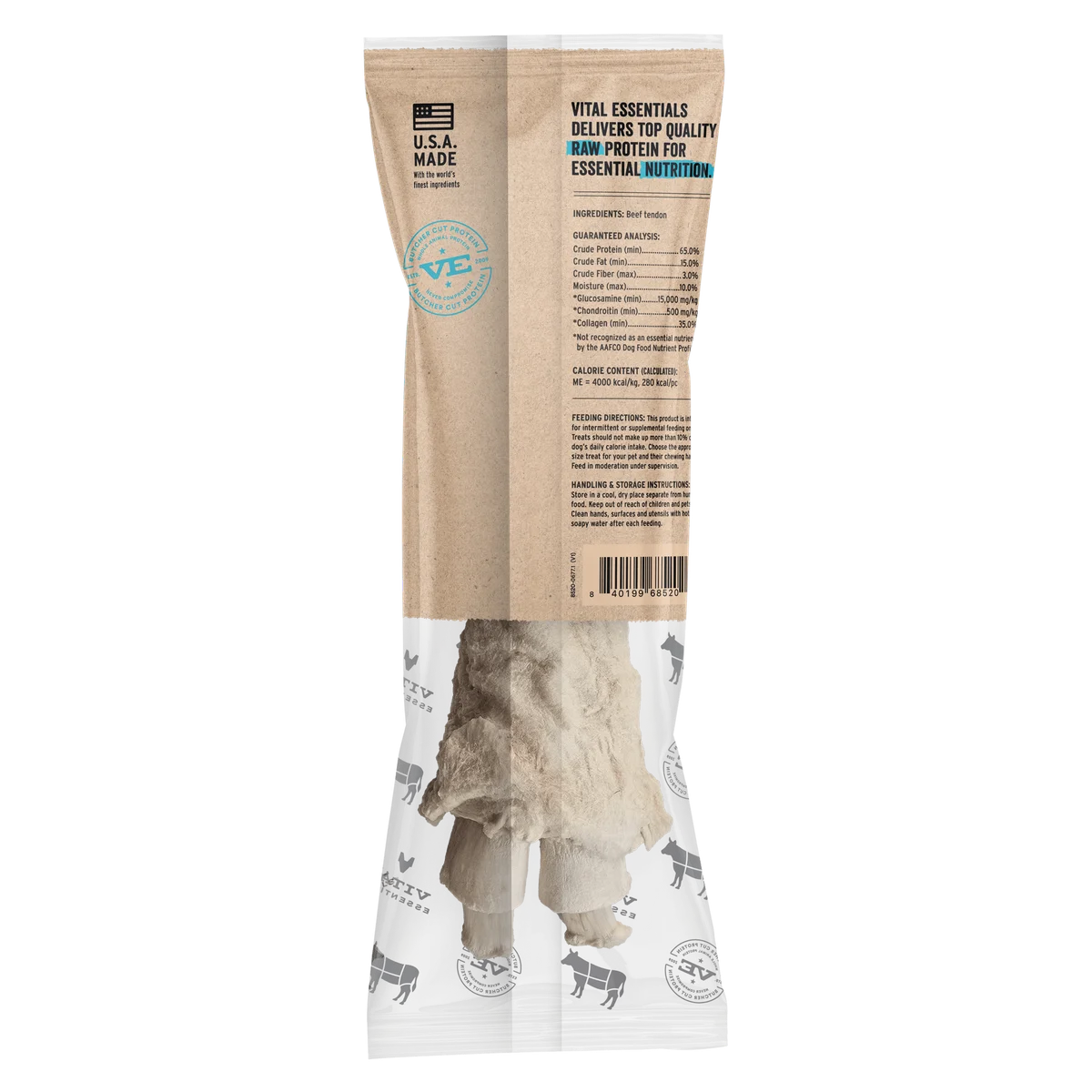 Vital Essentials Raw Bar - Freeze Dried Beef Tendon
