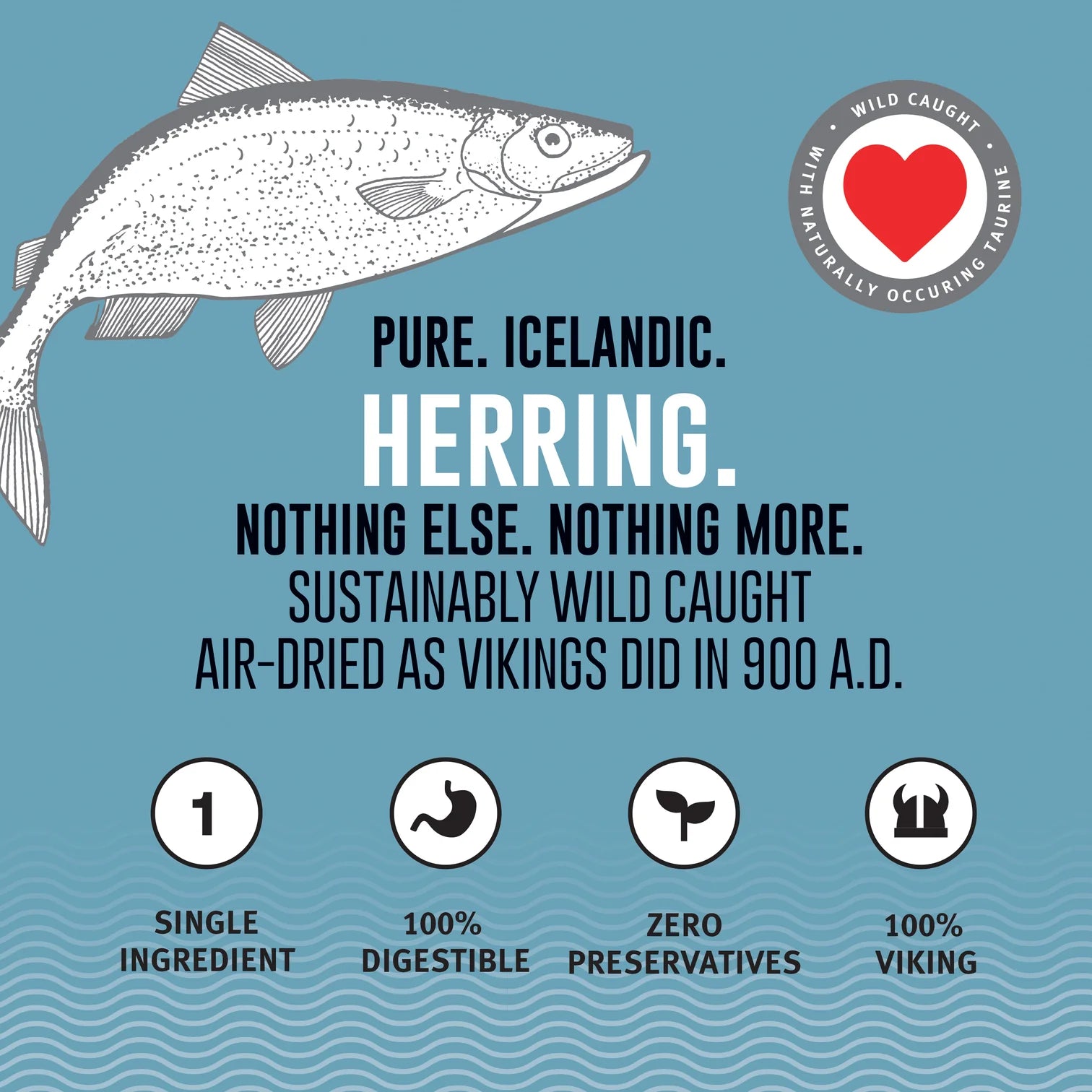 Icelandic Herring Whole Fish Cat Treats
