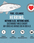 Icelandic Herring Whole Fish Cat Treats